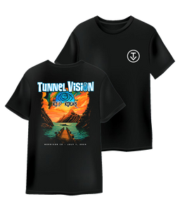 Red Rocks 7.1.2024 Tee (Black)