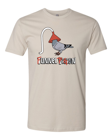 Funnel Pigeon Tee (Cream)