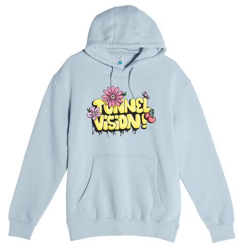 Flower Logo Pullover Hoodie (Blue Mist)