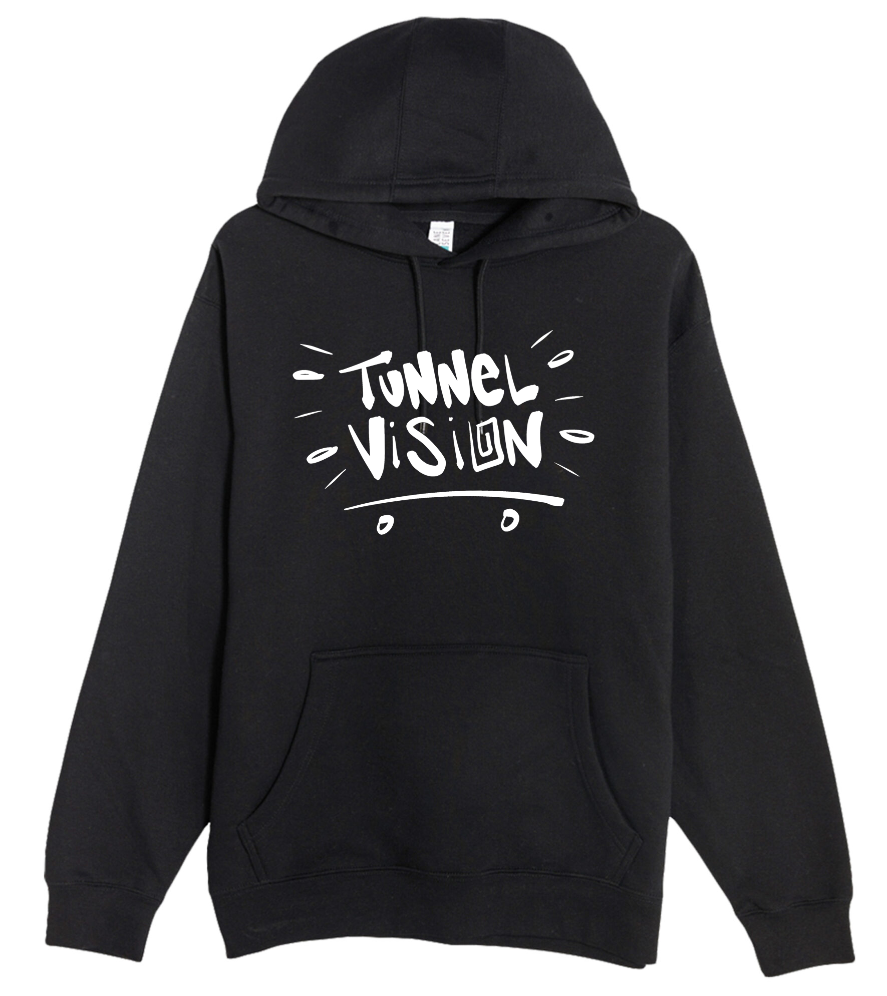 Skate Logo Pullover Hoodie (Black)