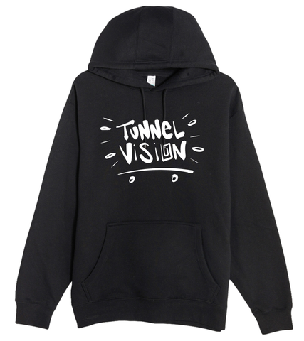 Skate Logo Pullover Hoodie (Black)