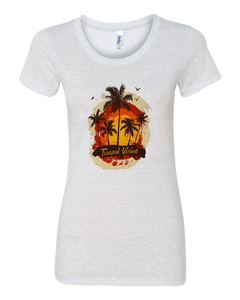 Women's Citrus Skies Tee (Heather White)